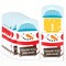 Big Dot of Happiness Snowman Thank You Snow Much Gift Card Holders with Envelopes, Winter Money & Gift Card Sleeves, Holiday Nifty Gifty Pack Set of 8